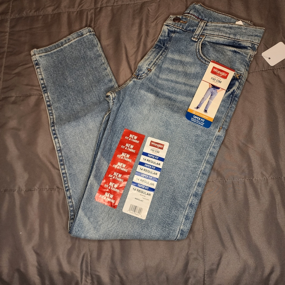 Wrangler Boy's Blue Jeans